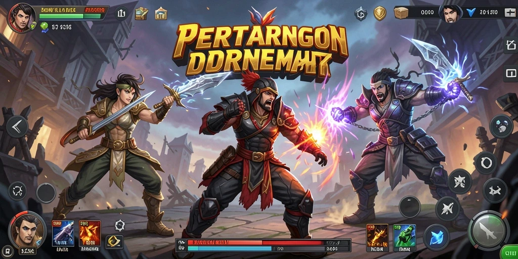 Tangkapan layar dari gameplay seru 5ZK dengan pertarungan spektakuler.
