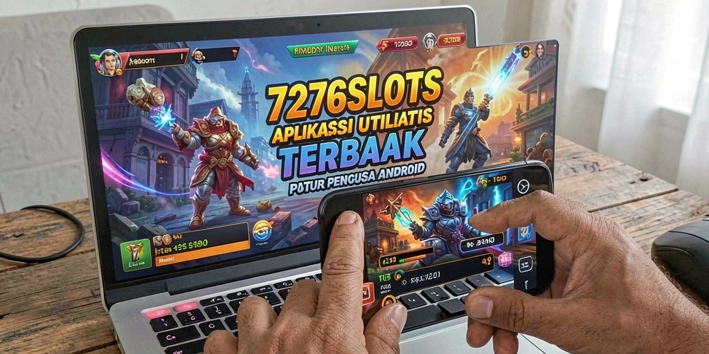 Tampilan utama gameplay 7276SLOTS yang menunjukkan fitur fungsi utilitas.