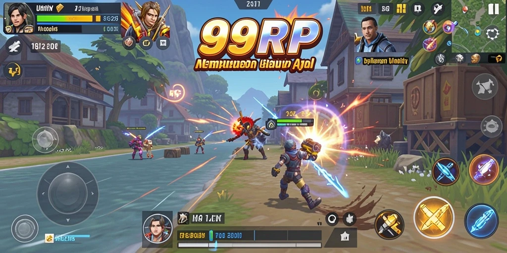 Tampilan modern dan fungsional dari aplikasi 99RP untuk utility.