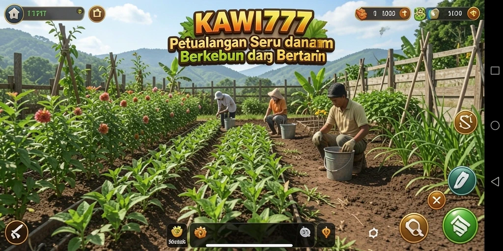 Screenshot menunjukkan gameplay seru KAWI777 dengan grafik yang memukau.
