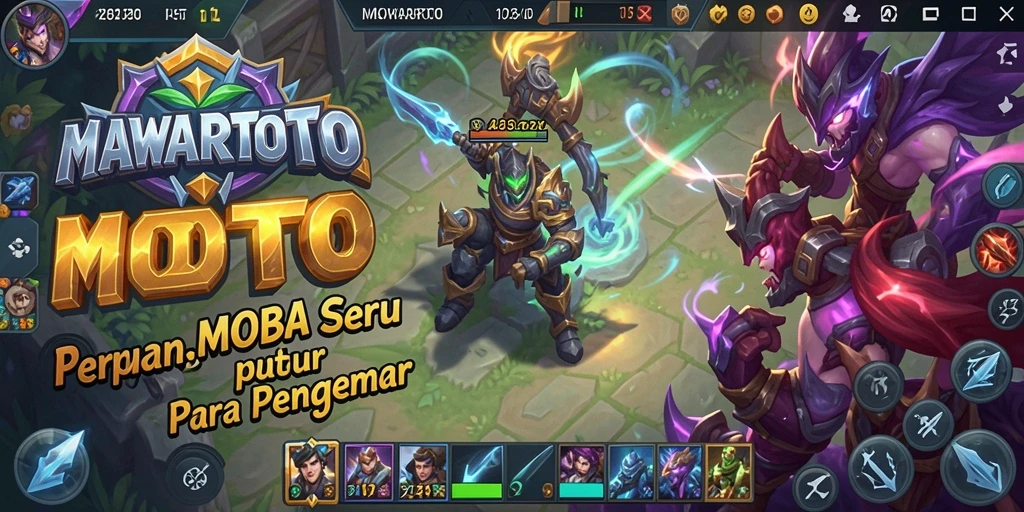 Gameplay seru dalam pertempuran MOBA di MAWARTOTO