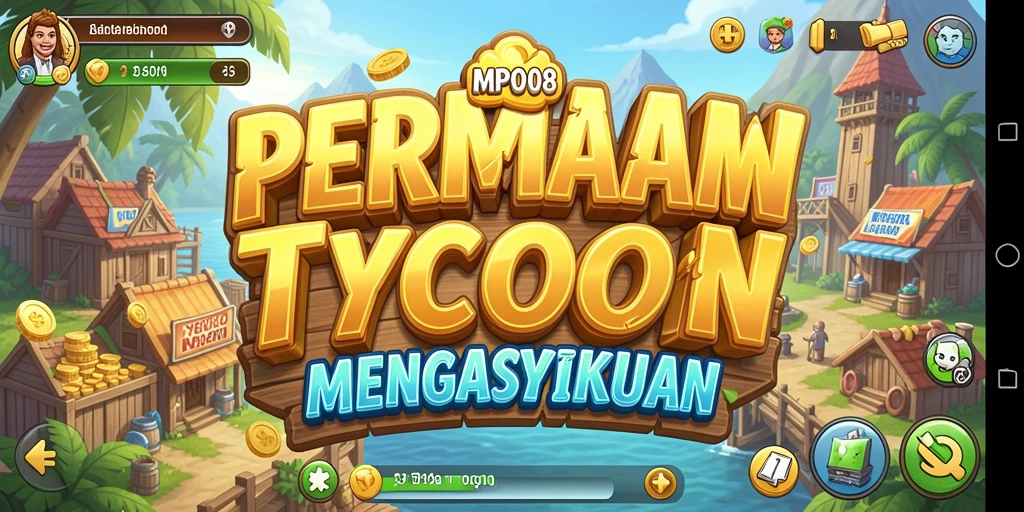 Screenshot MPO08 menampilkan gameplay Tycoon yang menarik dan strategis.