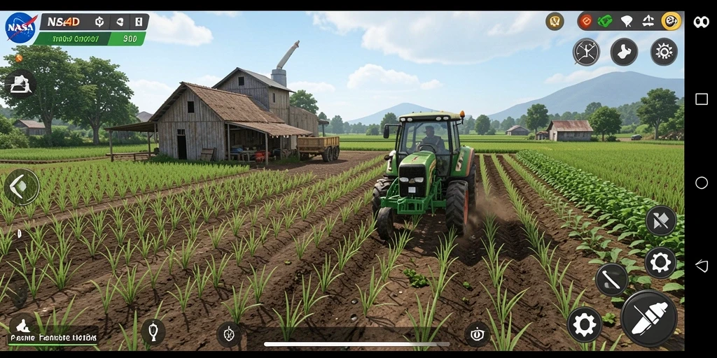 Gameplay menarik di NASA4D yang menggambarkan keseruan bertani