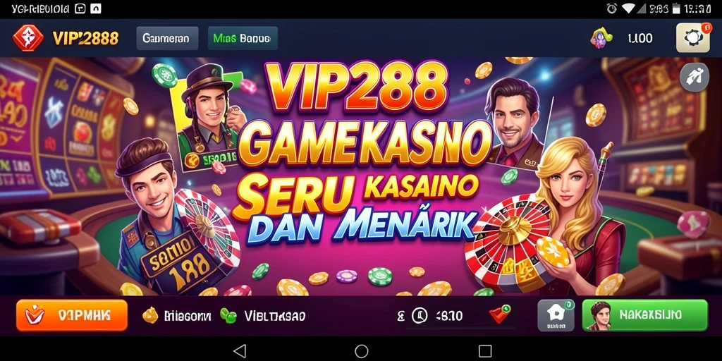 Tampilan screenshot gameplay Kasino di VIP288 dengan grafik menarik.